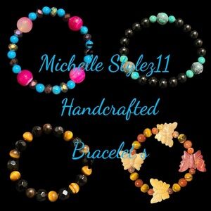 New handcrafted bracelets made by me 💕